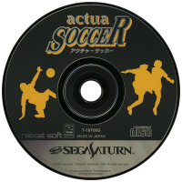 Actua Soccer JP Sega Saturn JP box art